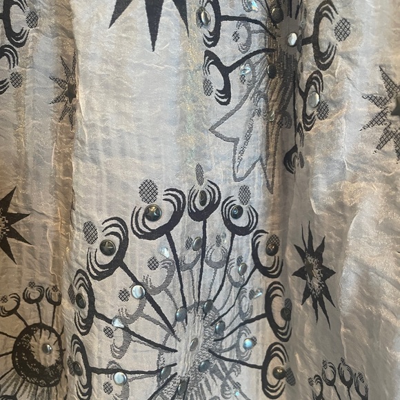 Anthropologie Dress Convertible OS Brown Tan Lapis Fairy - Picture 5 of 10